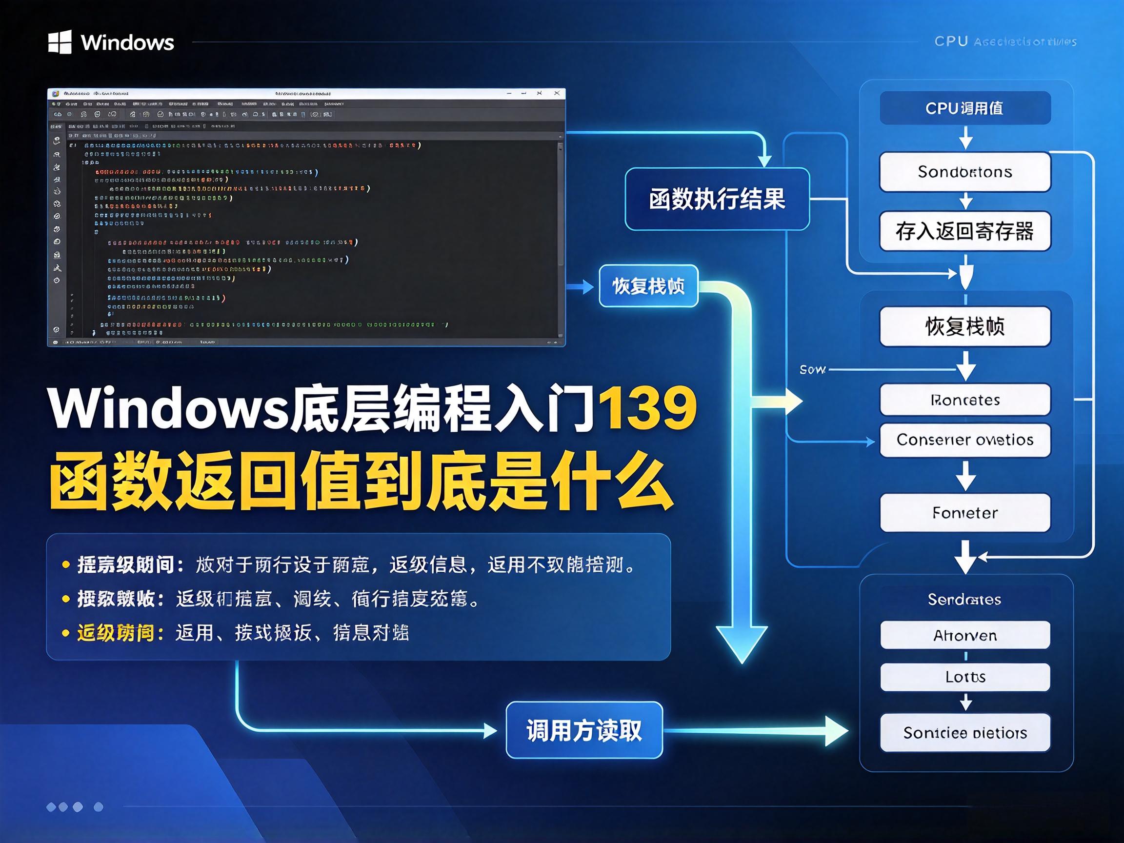 Windows底层编程入门139  函数返回值到底是什么