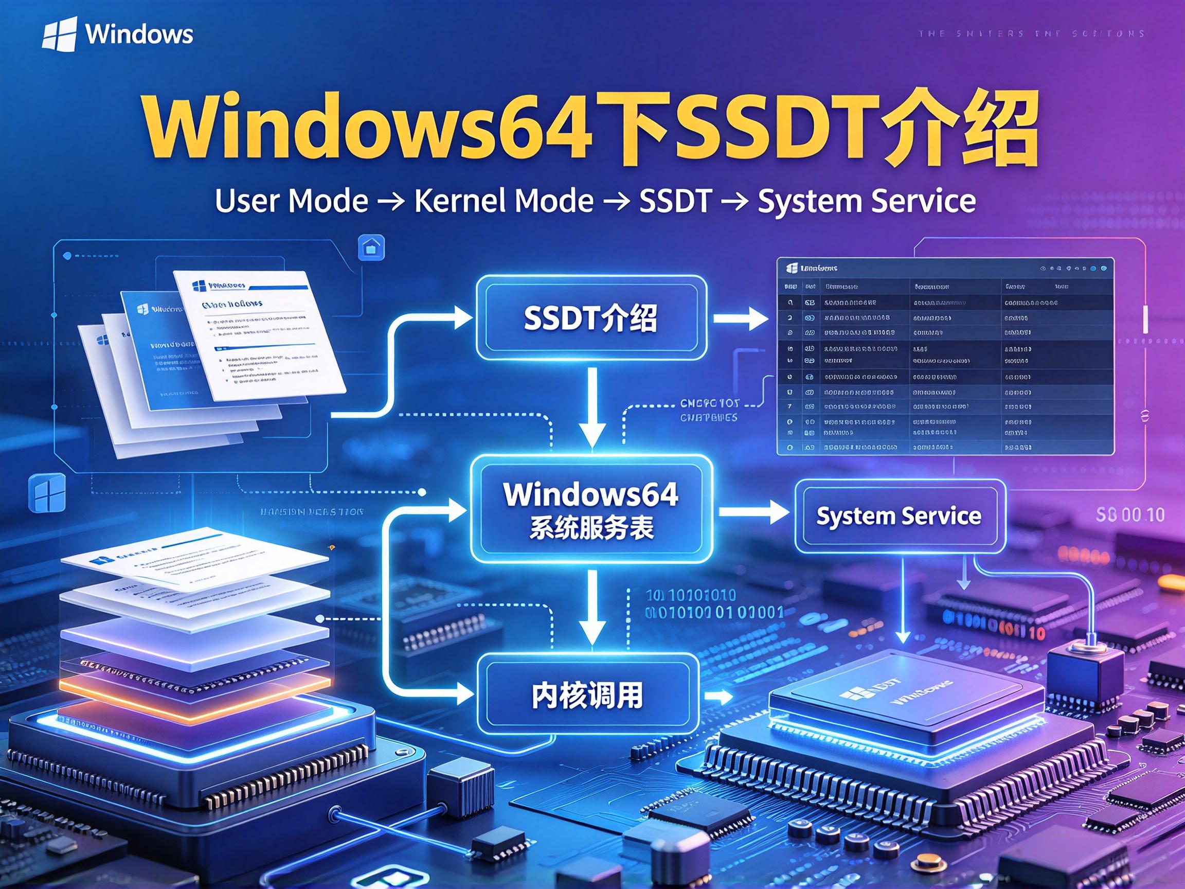 Windows x64下SSDT介绍